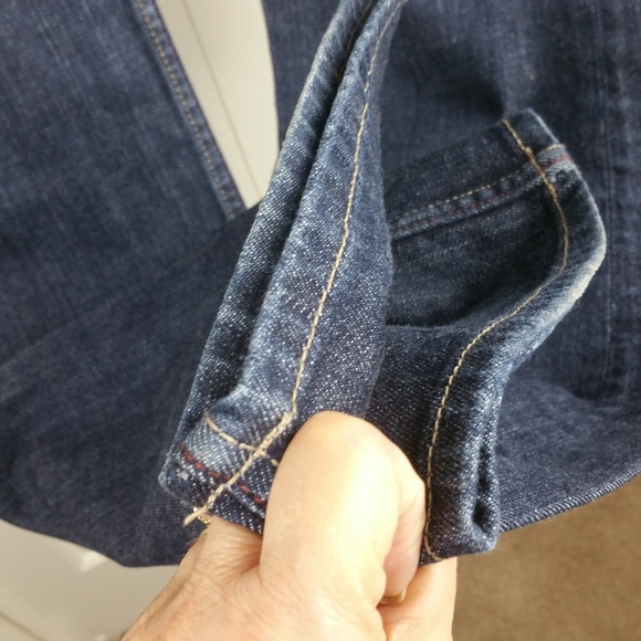 Great Plains British 5 Pocket Flare Jeans EUC 4 - Picture 4 of 8